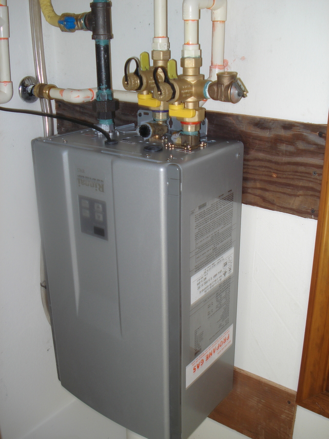 Wicomico indoor furnace unit
